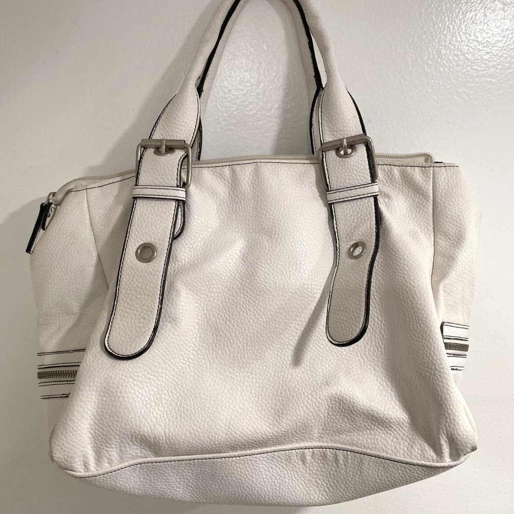 Barney’s New York WHITE Genuine Leather